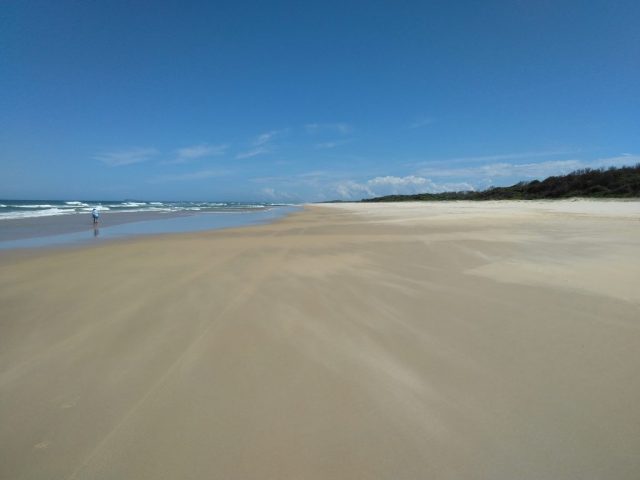 It wasn't very busy on Kylies Beach