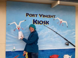 CC arrives in Port Vincent
