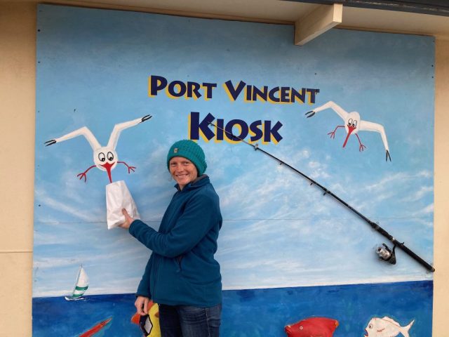 CC arrives in Port Vincent