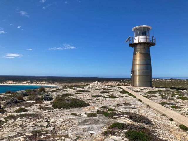 West Cape Lighthouse - made of stainless steel
