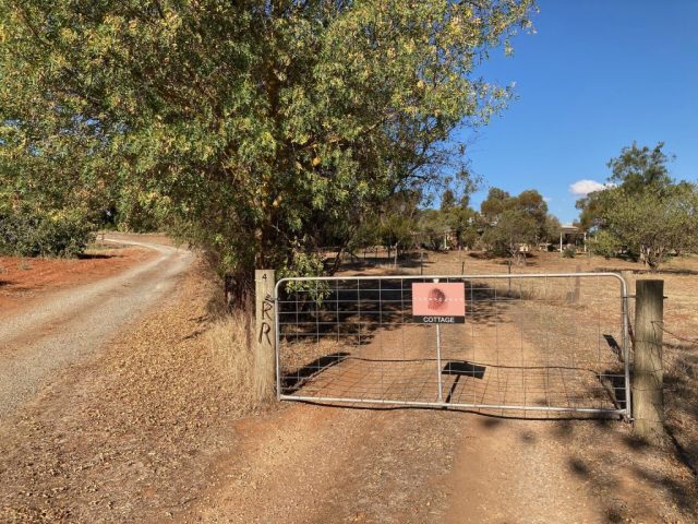 Our cottage gate