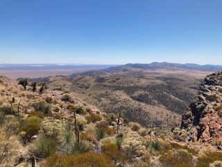 View over the Flinders Ranges