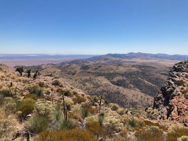 View over the Flinders Ranges
