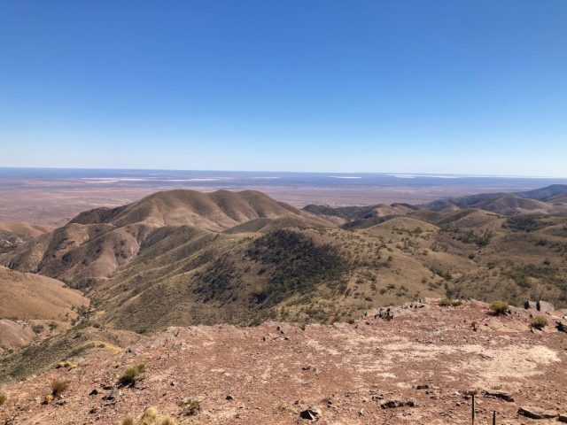 At the summit of the Dutchmans Stern