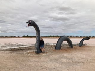 CC with the Lochiel Ness Monster CC with the Lochiel Ness Monster