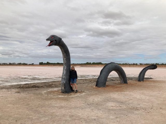 CC with the Lochiel Ness Monster