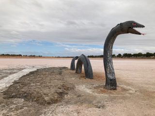 The Lochiel Ness Monster in its full glory The Lochiel Ness Monster in its full glory