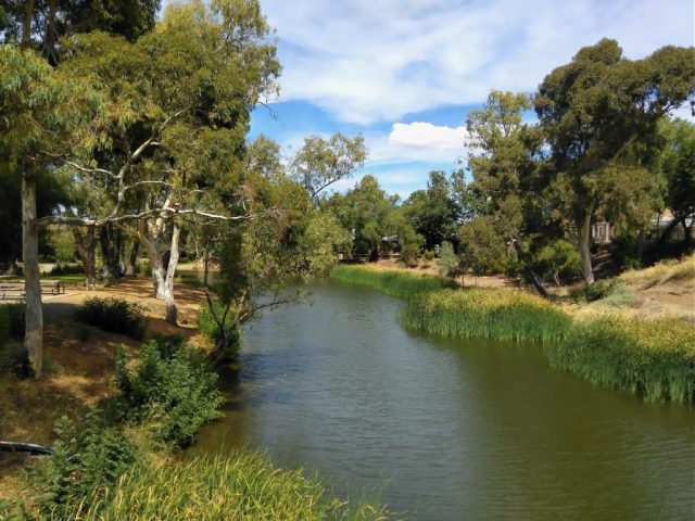 The creek in Burra