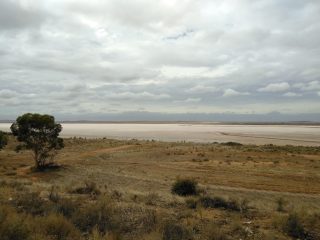 View of Lake Bumbunga from Lochiel View of Lake Bumbunga from Lochiel