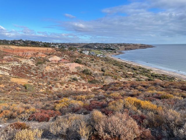 Hallett Cove Conservation Park looking south