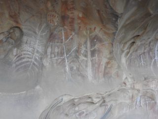 Rock art at Arkaroo