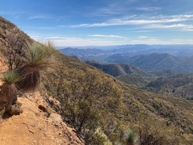 View from outside of Wilpena Pound