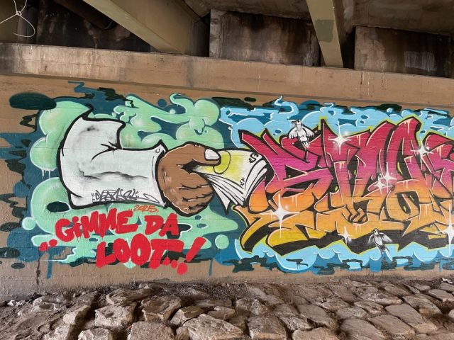 Mural in Fulham Mural in Fulham