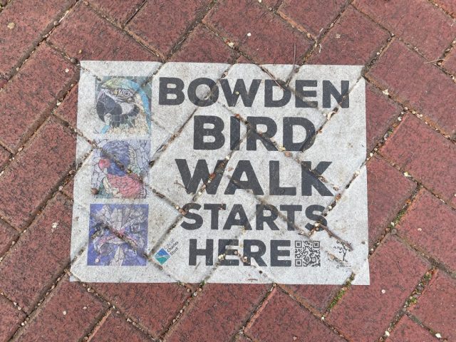 We finished at the start of the walk We finished at the start of the walk