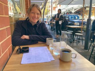 CC at Exchange Coffee