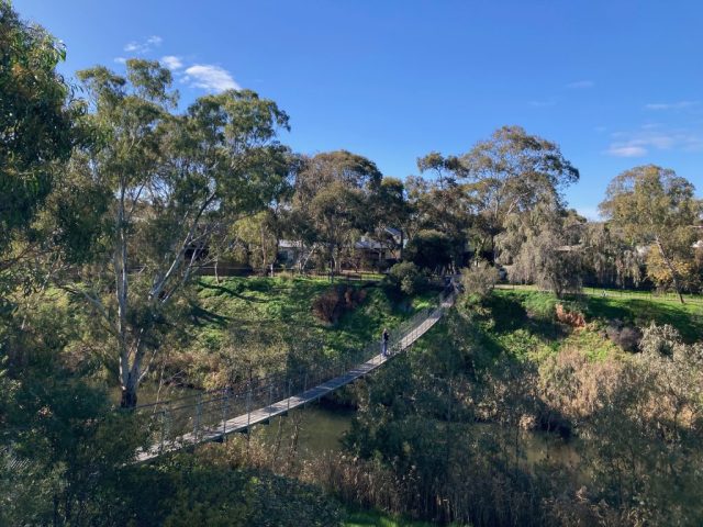 Bridge over the River Torrens near St Peters