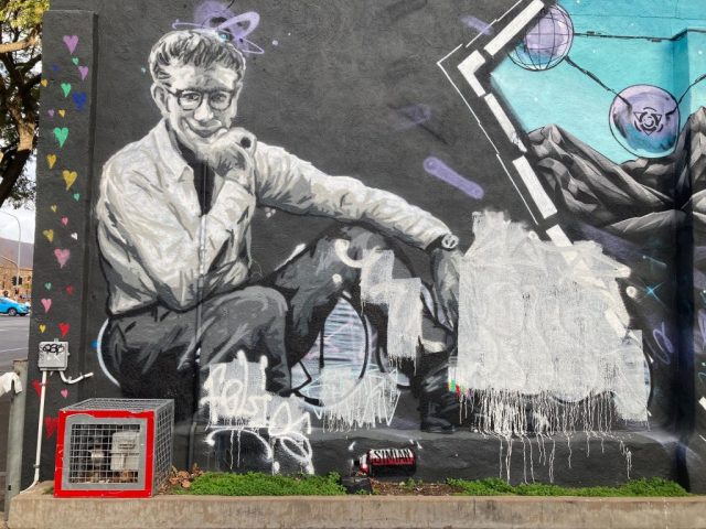 Street art on Addie Place