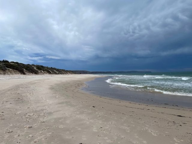 Looking towards Normanville from Carrickalinga Creek
