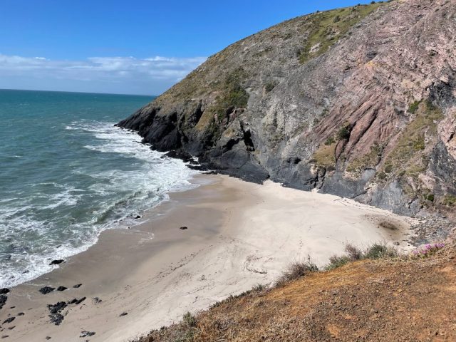 The end of the Carrickalinga Headland track