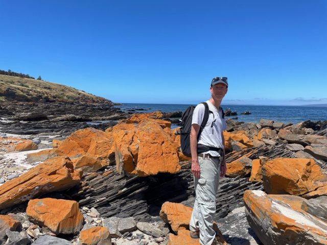 PB by the red rocks lunch stop PB by the red rocks lunch stop