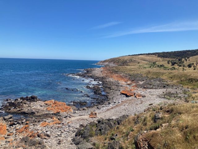 View towards Cape Jervis View towards Cape Jervis