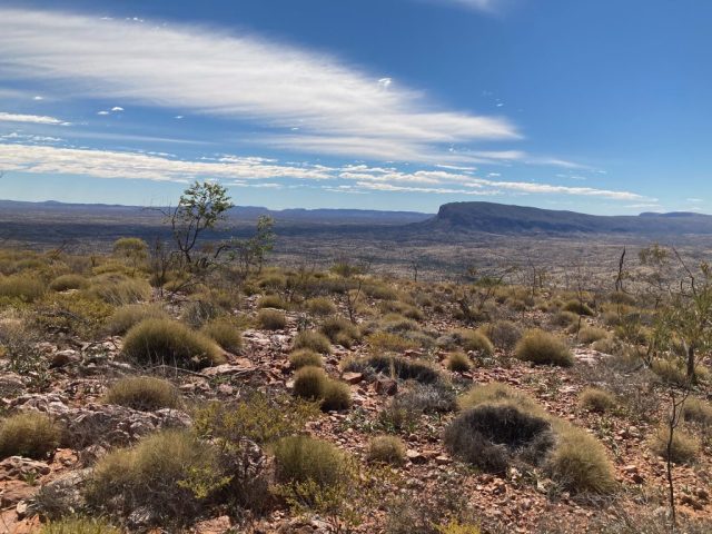 On the way to Turners Lookout