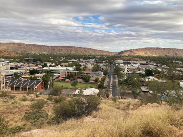 Another view of Alice Springs from Anzac Hill