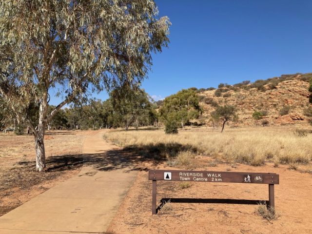 Back to town via the Riverside Walk
