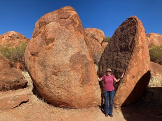 CC with a boulder CC with a boulder