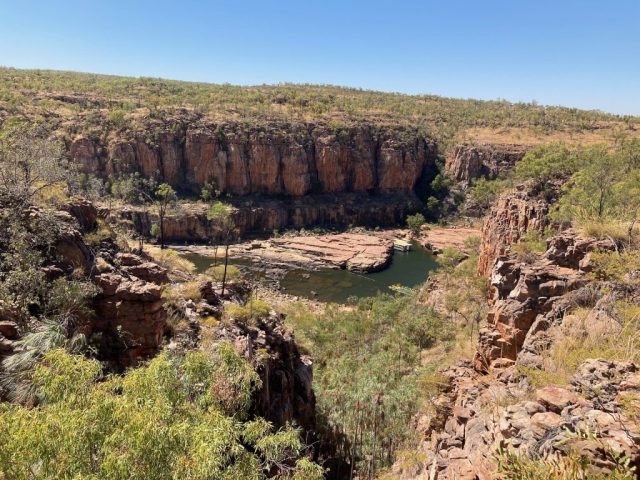 Looking back towards Jedda's Rock Looking back towards Jedda's Rock