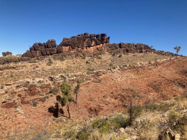 View of the rock formations from the official lookout View of the rock formations from the official lookout