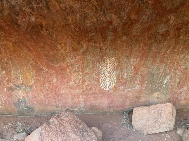 Rock art on the Mala Walk Rock art on the Mala Walk