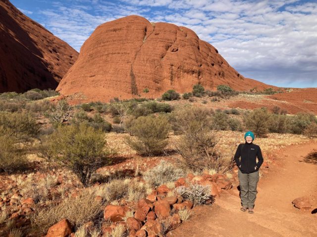 CC is ready to walk in the Valley of the Winds