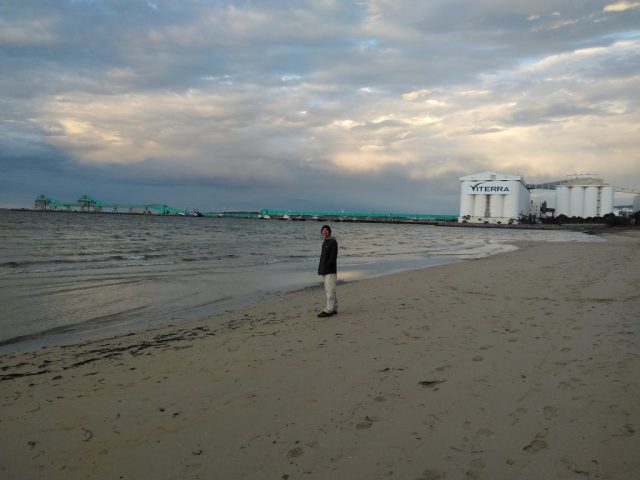 PB on the beach in Port Lincoln