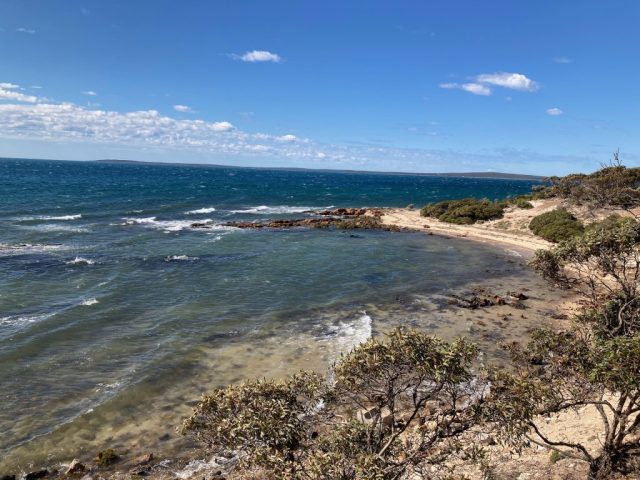On the Parnkalla Trail near Billy Lights Point